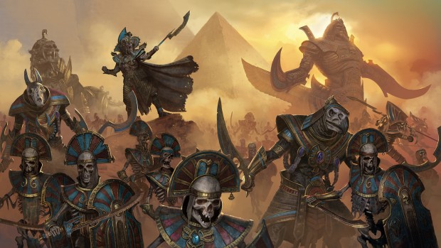 Total War: Warhammer 2 artwork for the Tomb Kings
