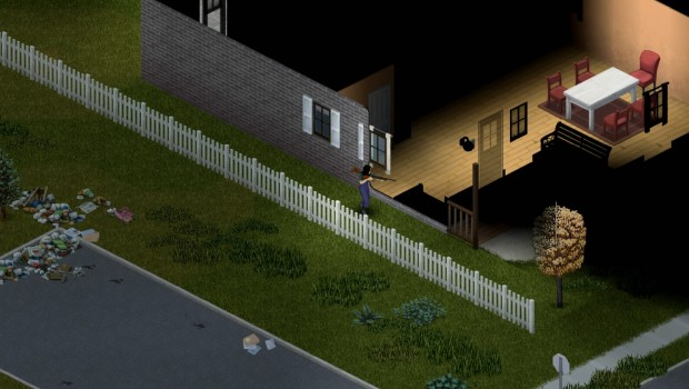 Project Zomboid screenshot of the atmospheric and dreary visuals