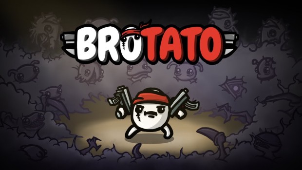 Brotato Vampire Survivors inspired action-roguelike official key art