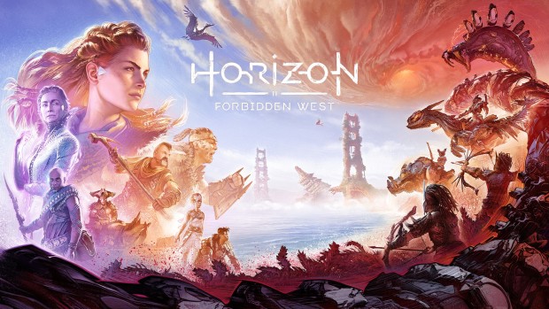 Horizon Forbidden West official artwork and logo for the PC version