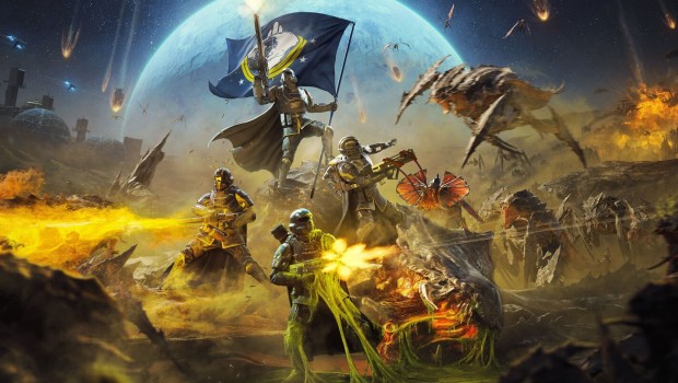 Helldivers 2 official artwork without logo