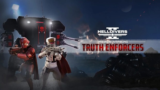 Helldivers 2 artwork for the October 31st Truth Enforcers warbond